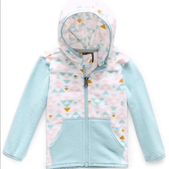 the north face infant glacier full zip hoodie